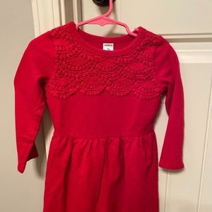 Girls Red Dress Size 3t